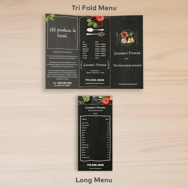 Menu Card - Image 2