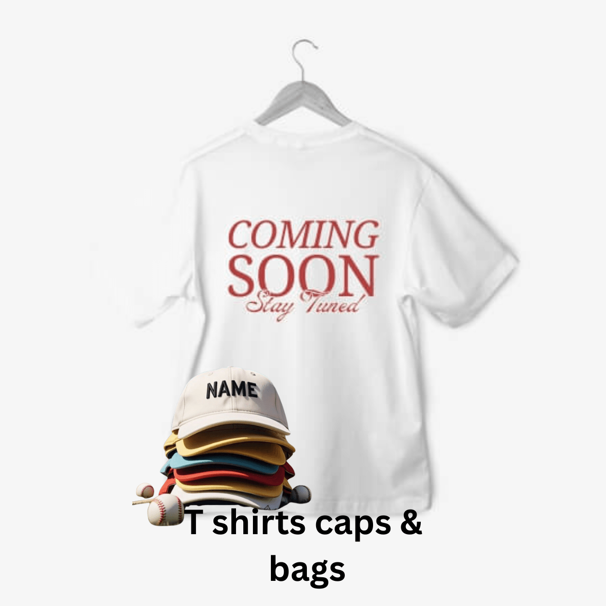 T shirts Caps & Bags
