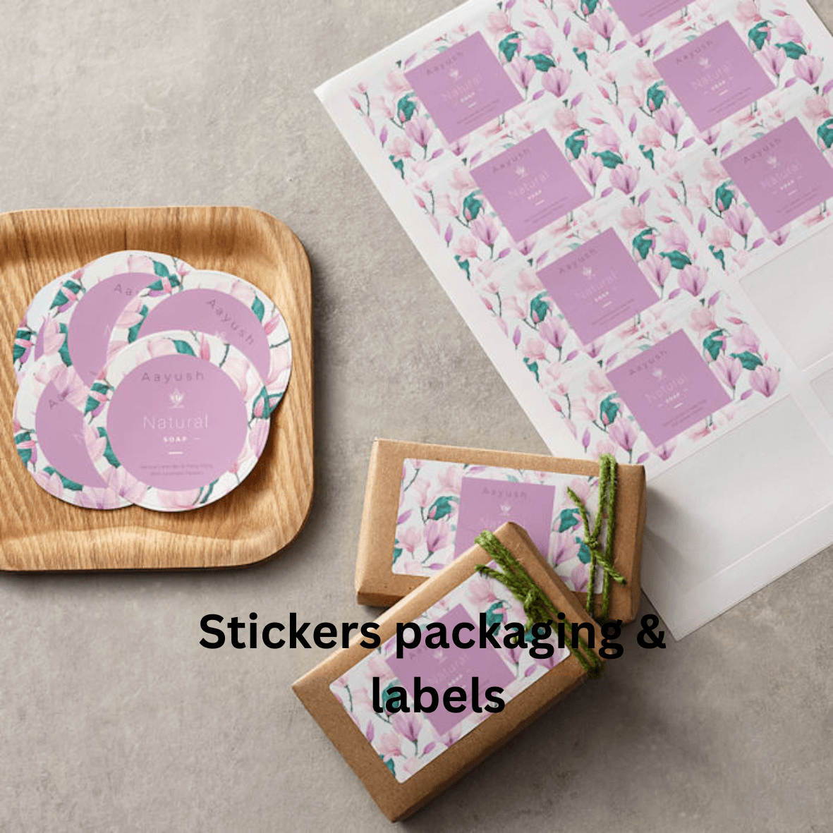 Stickers Packaging & Labels